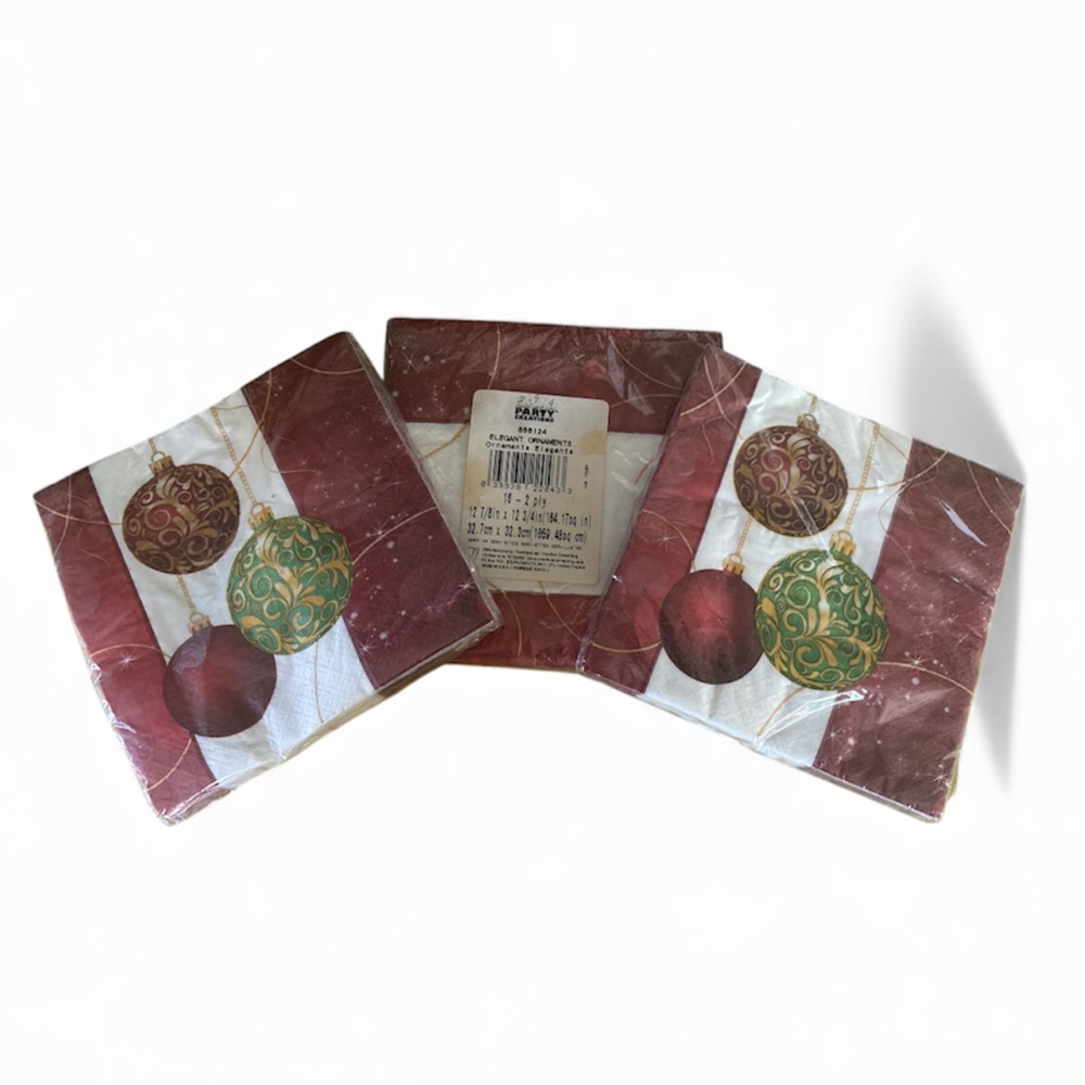 Vintage Holiday Napkins